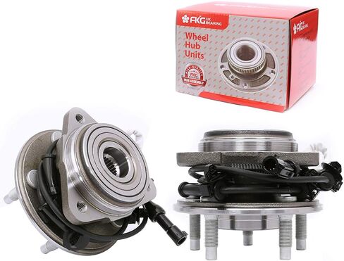 FKG 515003 (نماذج 4WD / AWD / 4x4 فقط) مجموعة محور تحمل العجلة الأمامية لـ 95-01 Ford Explorer، 01-05 Ford Explorer Sport Trac، 01-09 Ford Ranger، 00-09 Mazda B4000، مجموعة من 2 in Saudi Arabia