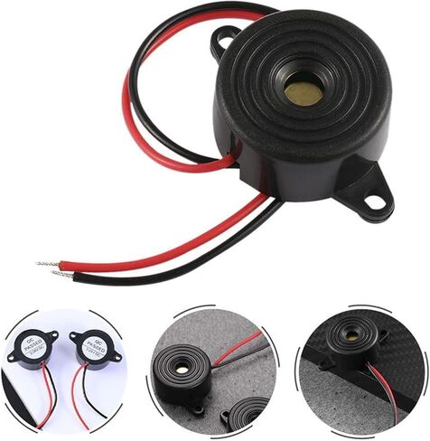 5pcs Piezo Buzzer Electronic Sounder High Decibel 2-Wire Leads Electric Buzzer Active Piezoelectric Buzzer in Saudi Arabia