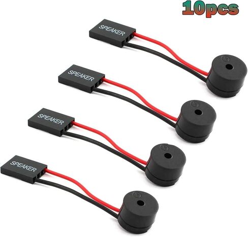 10pcs Mini Speaker Interanal Computer Motherboard Speaker Mini Onboard Case Buzzer Board Beep Alarm Speaker Kit in Saudi Arabia