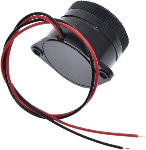 QSI-2910 90DB Buzzer 29.5x24.5mm DC 12V Active piezoelectric Buzzer Continuous Sound in Saudi Arabia