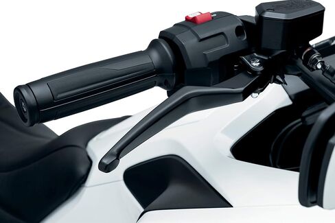 Kuryakyn 6783 Motorcycle Accent Accessory: Omni Brake Lever for 2018-19 Honda Gold Wing Motorcycles with Dual Clutch Transmission, Satin Black, Single in Saudi Arabia