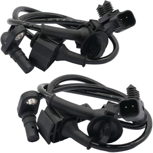 2Pcs Rear Left and Right Abs Wheel Speed Sensor Compatible with Gmc Chevy Escalade Esv Suburban Tahoe Yukon XL 22775302 Als2651 Rwd Exc. Police Package 15 16 17 18 19 20 2015 2016 2017 2018 2019 2020 in Saudi Arabia