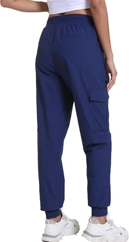 Womens Hiking Pants Cargo Joggers for Women with Pockets Lightweight Quick Dry Travel Camping Pants in Saudi Arabia