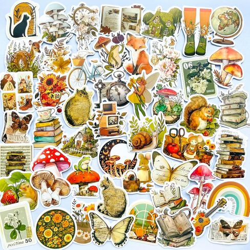 Yoksas Vintage Greek Mythology Stickers - 50Pcs Vinyl Waterproof Greece Twelve Olympians Stickers for Scrapbook,Laptops,Water Bottles in Kuwait