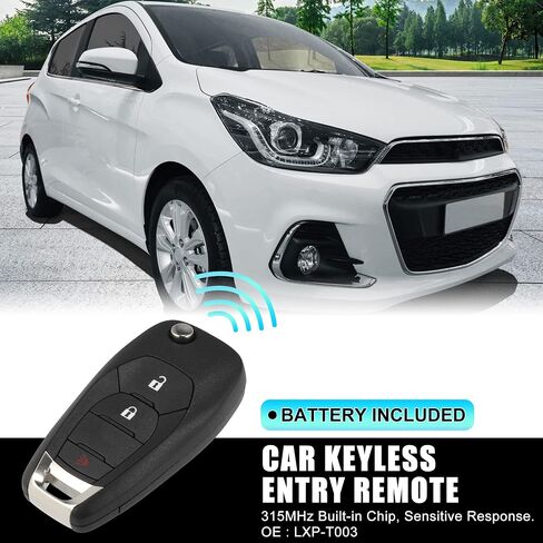 X AUTOHAUX 315MHz 46 Chip LXP-T003 Replacement Keyless Entry Remote Car Key Fob for Chevrolet Trax Spark 2019 2020 2021 for Chevy Sonic Hatchback 2019 3 Buttons Key in Saudi Arabia
