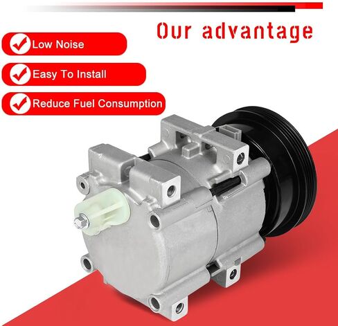 CCIYU A/C Compressor with Clutch A/C Air Compressor for Car 1993 1994 1995 1996 1997-1998 for Mercury Villager for Nissan Quest 3.0L Air Conditioning Compressor for 1520389 in Saudi Arabia