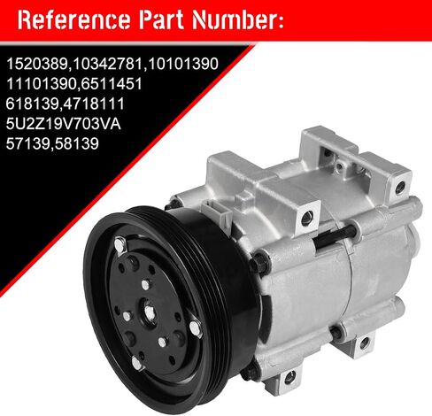 CCIYU A/C Compressor with Clutch A/C Air Compressor for Car 1993 1994 1995 1996 1997-1998 for Mercury Villager for Nissan Quest 3.0L Air Conditioning Compressor for 1520389 in Saudi Arabia