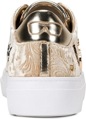 Karl Lagerfeld Women's Cate Rococo Pin Lace Up Sneaker in Saudi Arabia
