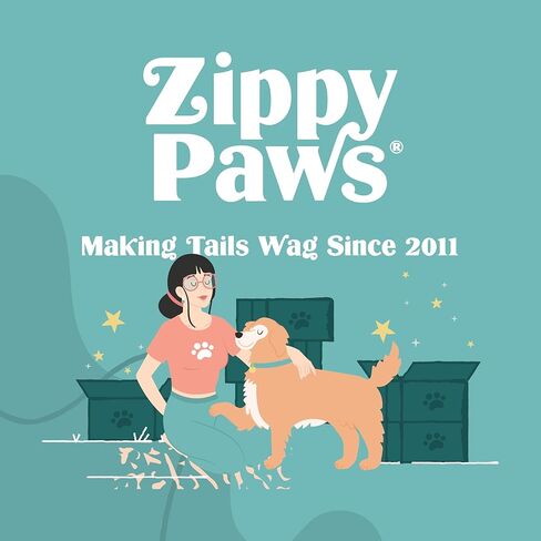 ZippyPaws - Loopy - لعبة للكلاب من القطيفة بدون حشو - للكلاب الصغيرة والمتوسطة - الذئب in Saudi Arabia