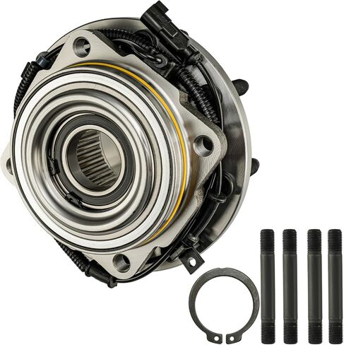 محمل العجلات الأمامية KAX 515130 متوافق مع 2011-2016 Ford F-250 Super Duty 4WD، 2011-2016 Ford F-350 Super Duty 4WD، 8 العروات مع ABS in Kuwait