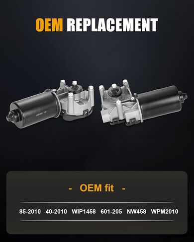 ROADFAR Front Windshield Wiper Motor Replacement fit for 5-Series 525i 525xi 528i 528xi 528i xDrive 530i 530xi 535i xDrive 535i GT 545i 550i 645Ci 650i M5 M6, Wiper Motor OE: 43-2109,85-2109,432109 in Saudi Arabia