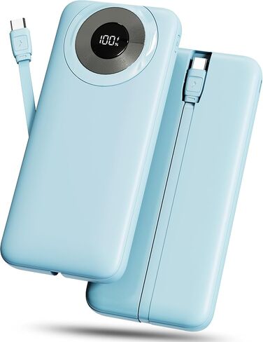 باور بانك للشحن السريع (أزرق فاتح) in Kuwait