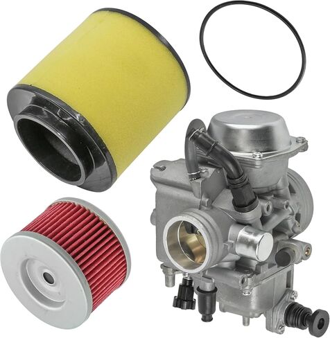 Caltric Carburetor Air and Oil Filter Compatible with Honda Fourtrax Foreman 400 TRX400FW 4x4 1995-2003 in Saudi Arabia
