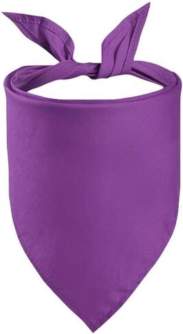 Petitebella Single Color Pet Bandana (Red, Large) in Saudi Arabia