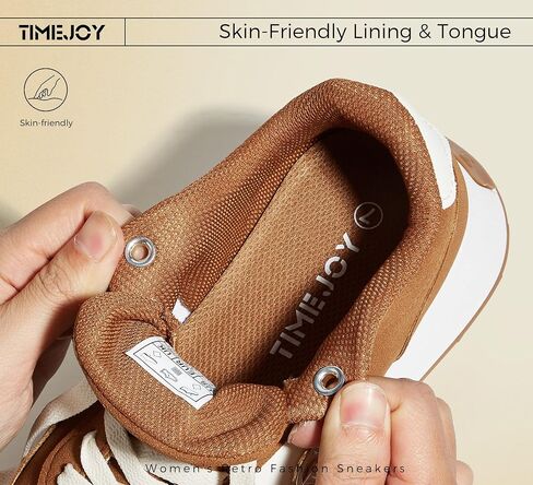 Women's Fashion Sneakers Retro Trendy Lifestyle Low Top Walikng Tennis Shoes Non-Slip Comfortable for Everyday Wear in Saudi Arabia