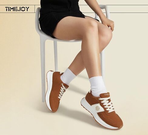 Women's Fashion Sneakers Retro Trendy Lifestyle Low Top Walikng Tennis Shoes Non-Slip Comfortable for Everyday Wear in Saudi Arabia