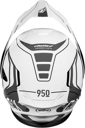 Castle X CX950 V2 Wake Modular Electric Snow Helmet (Gloss White/Charcoal - Large) in Kuwait