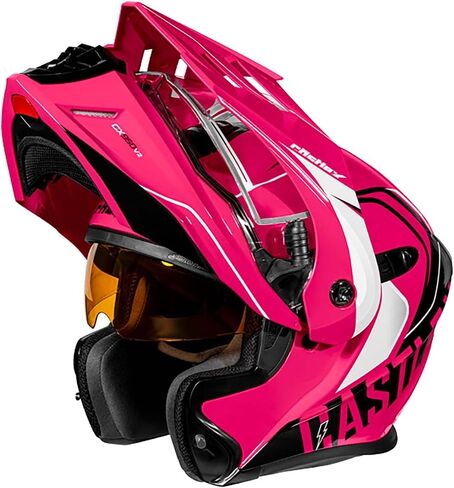 Castle X CX950 V2 Wake Modular Electric Snow Helmet (Gloss White/Charcoal - Large) in Kuwait
