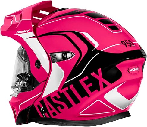 Castle X CX950 V2 Wake Modular Electric Snow Helmet (Gloss White/Charcoal - Large) in Kuwait