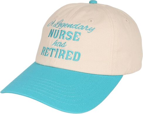 InnoBeta Retirement Gifts for Nurses, Gifts on Nurse Week, Birthday and Chirstmas, Adjustable Embroidered Trucker Hat - Nurse Blu in Saudi Arabia
