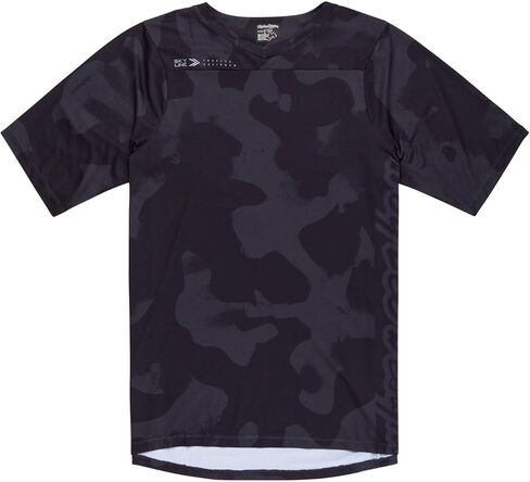Troy Lee Designs - Skyline SS Jersey; SCRUBLAND Black 2X in Saudi Arabia