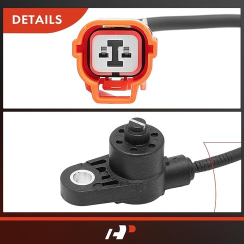 A-Premium ABS Wheel Speed Sensor Compatible with Honda Models - Accord 1998 1999 2000 2001 2002, V6 3.0L, Coupe/Sedan - Front Right Passenger Side, Replace# 57450S87A52, 57450S87A51 in Saudi Arabia