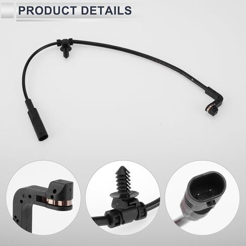 Front Brake Pad Wear Sensor for Chevrolet Silverado 2020-2022 Disc Break Pad Wear Indicator Sensor TPU Rubber 1pc in Saudi Arabia