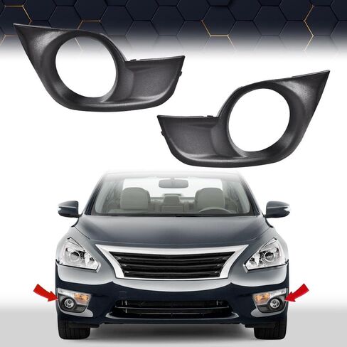 PIT66 حواف مصابيح الضباب، متوافقة مع 2013-2015 Nissan Altima قطعتين للسائق وجانب الركاب in Saudi Arabia