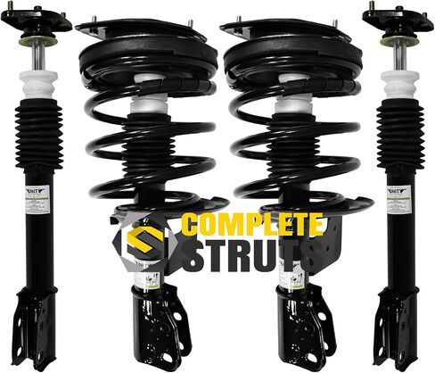Front & Rear Quick Complete Strut Assemblies & Shock Absorbers Replacement for 1986-1990 Oldsmobile Delta 88 (Set of 4) in Saudi Arabia