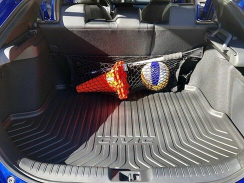 شبكة شحن منظمة لصندوق السيارة لسيارة Honda Civic 2017-2023 - شبكة شحن على شكل مغلف لهاتشباك - شبكة تخزين ممتازة لتنظيم صندوق السيارة - متوافقة مع Honda Civic in Saudi Arabia