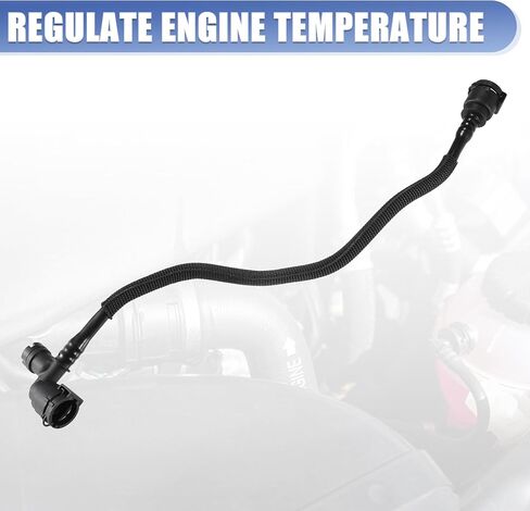 ACROPIX Heater Hose Radiator Expansion Tank Pipe Fit for BMW X1 X2 No.17127617366 - Pack of 1 in Saudi Arabia
