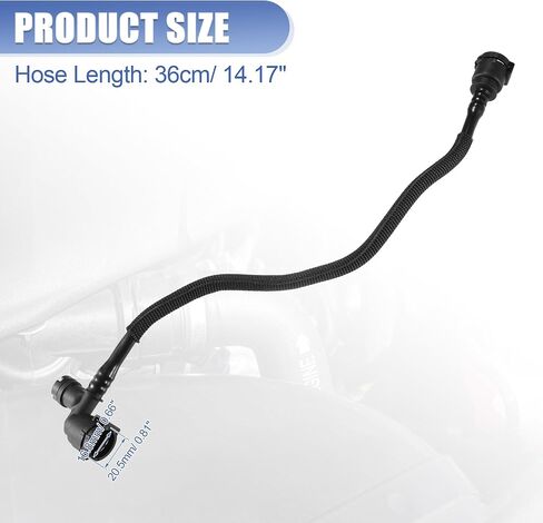 ACROPIX Heater Hose Radiator Expansion Tank Pipe Fit for BMW X1 X2 No.17127617366 - Pack of 1 in Saudi Arabia