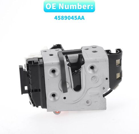 X AUTOHAUX استبدال المحرك الأمامي الأيسر للسائق الجانبي لقفل الباب الكهربائي لدودج كاليبر 2007-2009 لسيارة جيب كومباس 2007-2010 مجموعة مشغل مزلاج الباب استبدال رقم 4589045AA أسود in Saudi Arabia