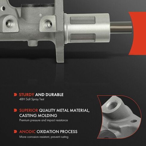 A-Premium Brake Master Cylinder Compatible with Audi Vehicles - A4 2010-2012, A4 allroad 2013-2017, A4 Quattro 2010-2012, Q5 2013-2017, A5 2010-2012, A5 Quattro 2008-2012, allroad 2013, S4, S5 in Saudi Arabia
