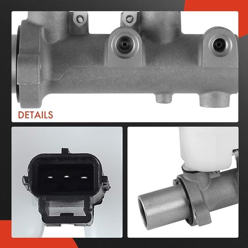 A-Premium Brake Master Cylinder with Reservoir and Sensor Compatible with Ford E-250 2003-2005, E-250 Econoline 2000, E-350 Club Wagon 2003-2005, E-350 Econoline Club Wagon 1999-2002, E-350 Super Duty in Saudi Arabia