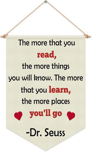 Reading Quote Banner Reading Room Wall Decor Book Lover Gift for Kids Room Hanging Pennant Flag Book Corner Classroom Nursery Living Wall Decor Playroom Banner Bookworms Christmas Birthday Gift in Saudi Arabia