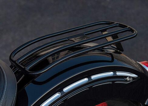 Polaris 2015-2022 Genuine Indian Scout / Scout Sixty Black Solo Luggage Rack - 2885133-266 in Saudi Arabia