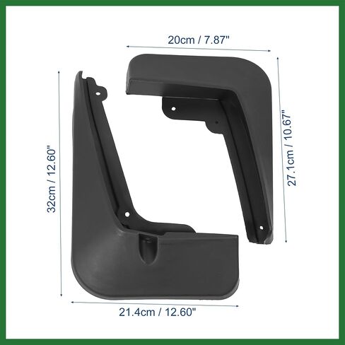 Motoforti Mud Flaps for Chevrolet Equinox 2018 2019 2020 2021 2022 Splash Guard Fender Front and Rear Mudguards Shield Full Protection Mudflaps Black 4Pcs Long-Lasting in Saudi Arabia