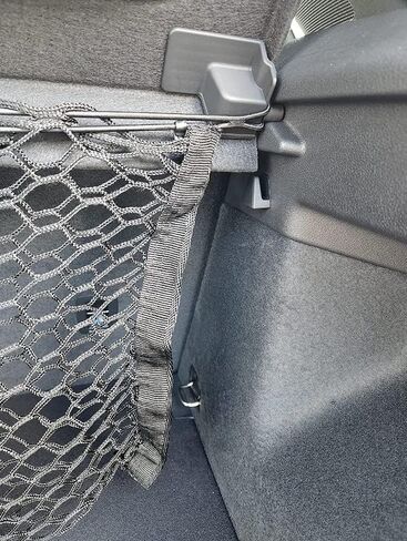 Trunk Organizer Cargo Net for Audi Q3 RS Q3 2019–2025 – Envelope Style Cargo Net for S– Premium Mesh Car Trunk Organizer Vehicle Carrier Storage – Compatible with RS Q3 in Saudi Arabia