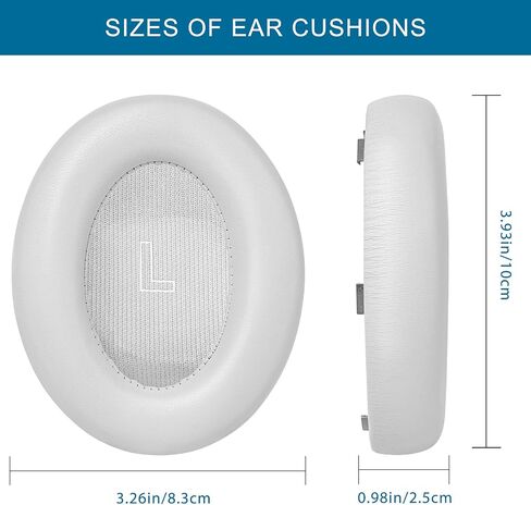 GEVO Replacement Earpads for Bose QC Ultra,Ear Pads Cushions Replacement for Bose QuietComfort Ultra Headphones,Ear Cushions with Protein Leather and Memory Foam,Black in Saudi Arabia
