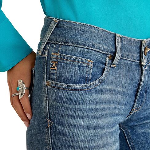 ARIAT Women's Arrow Fit Perfect Rise Lili Boot Cut Jeans in Saudi Arabia