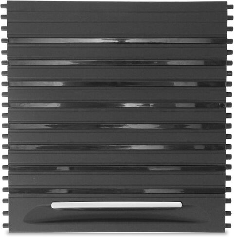 Front Console Cup Holder Roller Blind Cover 2014-2019 for BMW F15 F16 F85 F86 X5M X6M xDrive28i,xDrive30d,xDrive35i,xDrive50i,M,X6,X5 Replacement # 51169251973 (Black) (F15/F16, Black) in Kuwait