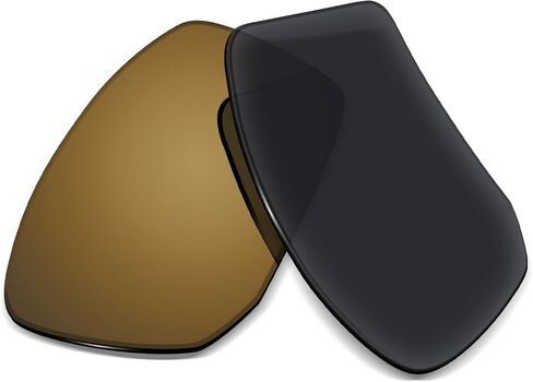 عدسات بديلة 1.5 مم متوافقة مع نظارات Oakley Gibston XL OO9470 مقاس 62 مم، مضادة للخدش والصدمات in Kuwait