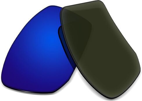 عدسات بديلة 1.5 مم متوافقة مع نظارات Oakley Gibston XL OO9470 مقاس 62 مم، مضادة للخدش والصدمات in Kuwait