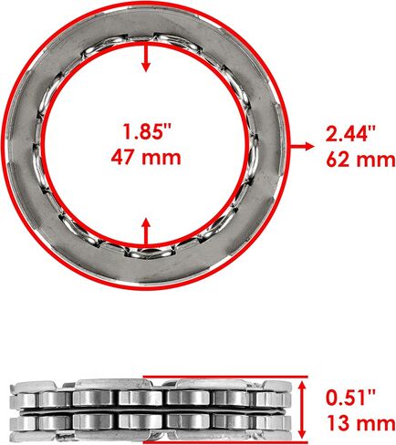 Caltric Wet Clutch Carrier Shoes with Bearing Compatible with Honda TRX500FE Foreman 500 4X4 2005-2019 / TRX500FM Foreman 500 4X4 2005-2019 in Saudi Arabia