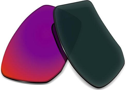 عدسات بديلة 1.5 مم متوافقة مع نظارات Oakley Gibston XL OO9470 مقاس 62 مم، مضادة للخدش والصدمات in Kuwait