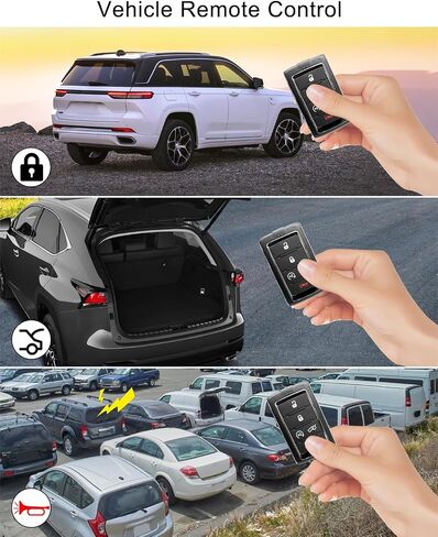 استبدال مفتاح Fob عن بعد مناسب لسيارة Jeep Grand Cherokee L Wagoneer 2021 2022 2023، 433MH للتحكم عن بعد للدخول بدون مفتاح استبدال 68469565، 68377534 FCC ID: M3NWXF0B1 in Saudi Arabia