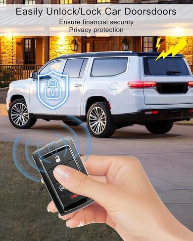 استبدال مفتاح Fob عن بعد مناسب لسيارة Jeep Grand Cherokee L Wagoneer 2021 2022 2023، 433MH للتحكم عن بعد للدخول بدون مفتاح استبدال 68469565، 68377534 FCC ID: M3NWXF0B1 in Saudi Arabia
