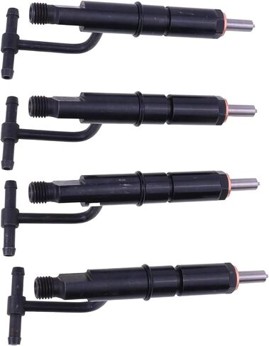 FridayParts 4 Pcs Fuel Injector 6646906 Compatible for Isuzu Engine 4JB1 Bobcat Loader 843 853 1213 Replacement in Saudi Arabia