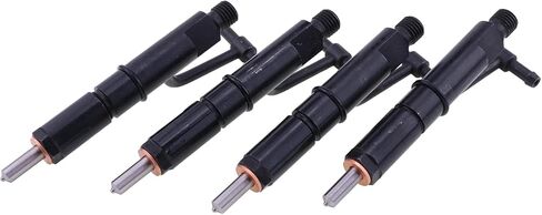 FridayParts 4 Pcs Fuel Injector 6646906 Compatible for Isuzu Engine 4JB1 Bobcat Loader 843 853 1213 Replacement in Saudi Arabia